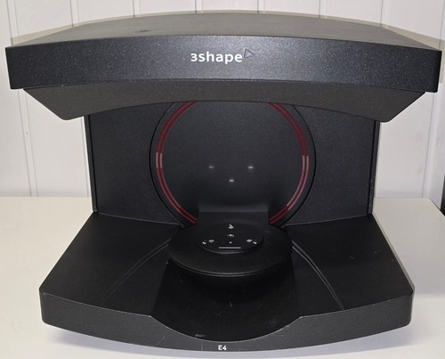 Scanner desktop rosso - 3d, e4