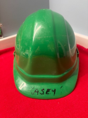 Casco sicurezza verde - casco,
