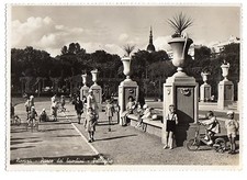 FG00025    NOVARA    PARCO  DEI  BAMBINI  ANIMATA  BICICLETTA   VG   1939