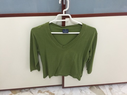 Maglietta cotone verde - cotone,