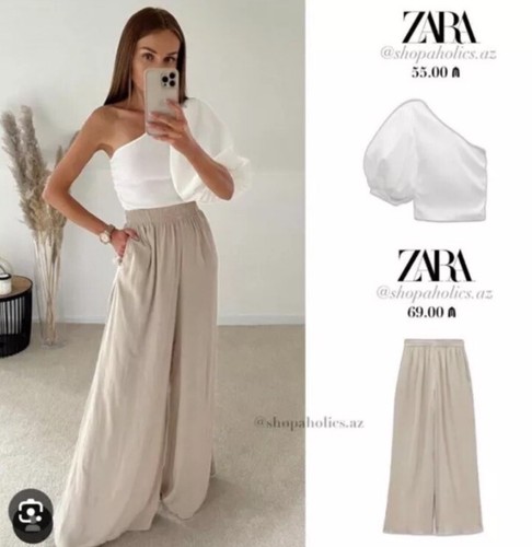 Pantalone zara donna nuovo con - nuovo,
