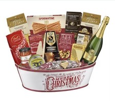 CESTO NATALIZIO  Confezione Regalo 2025  "RE NERO" 15 Pezzi- Regalidea Gourmet