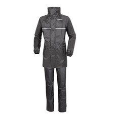 Tuta Antipioggia Anti Pioggia Moto Scooter Tempest MPH Nero Uomo