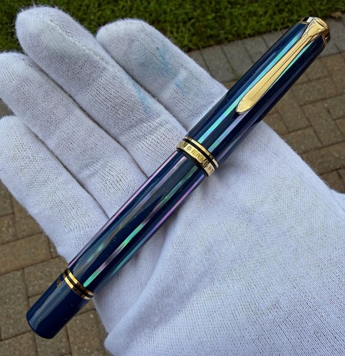 Pelikan m1000 blue urushi - urushi, &