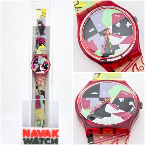 Swatch gr110 cubist rap 1991 - swatch,