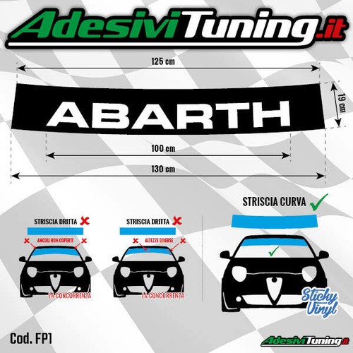 Fascia parasole abarth - abarth,