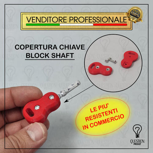 Copertura chiave block - copertura, shaft