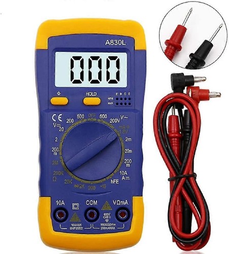 Multimetro tester digitale - , lcd