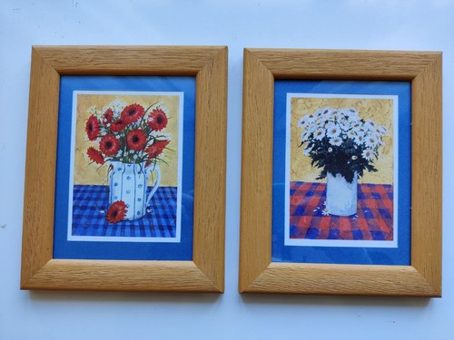 Coppia quadri fiori - coppia,