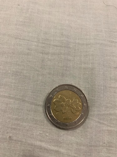 Moneta euro 2000 finlandia - moneta,