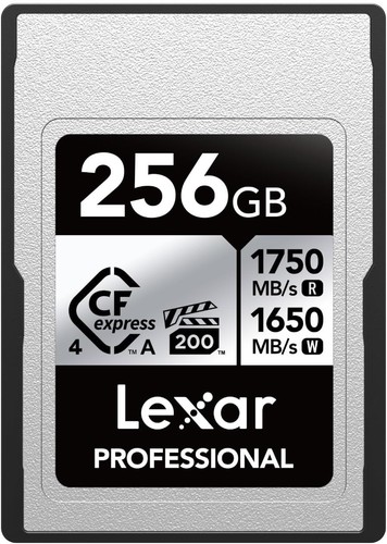 Lexar professional 256gb cf - professional,
