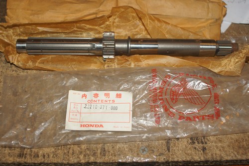 Albero motore cambio - cambio, honda