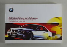 Manuale Di Istruzioni BMW E46