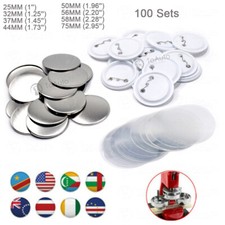 1''-2,95'' 100Set Bottoni