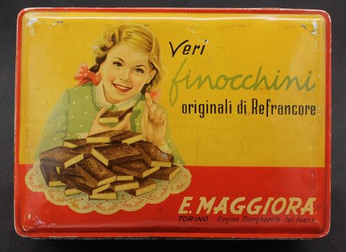 Antica scatola latta alluminio - antica,