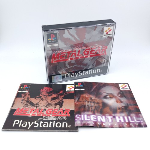 Metal gear solid ps1 pal - solid, ita