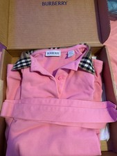 burberry polo dress kids girl