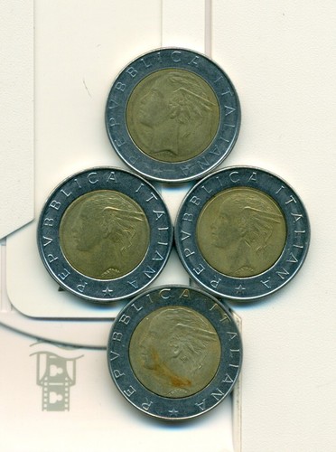 Metal 500 lire - 500, coins
