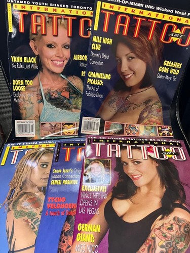 Tattoo magazine foreign books - tattoo,