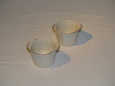 Set 2 Ciotole Porcellana Beige