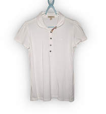 Polo bianca Burberry Brit