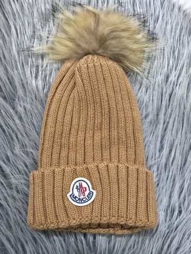 Cappello moncler marrone con - marrone,