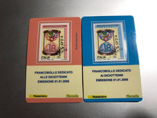 2006 Tessera Filatelica Tessere Filateliche Diciottenni 18 Azzurra e Rosa