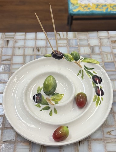 Bassano ceramics large olives - bassano,