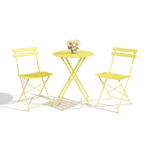 Set bistrot pieghevole pezzi - set,