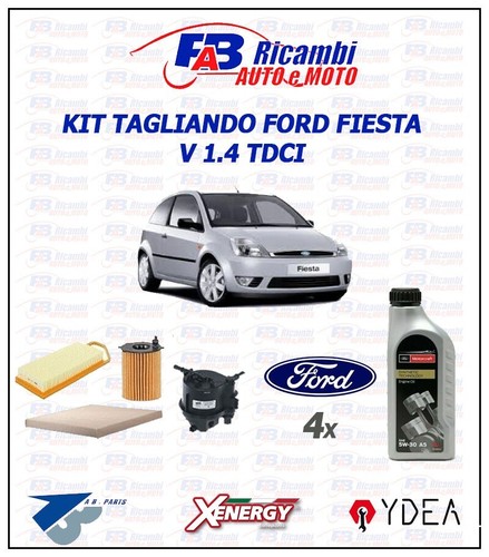 Kit tagliando ford fiesta - fiesta, v