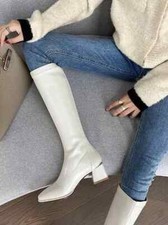 stivali donna ginocchio tacco