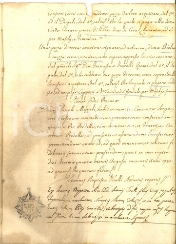 1780 poggio rusco feudo - poggio,