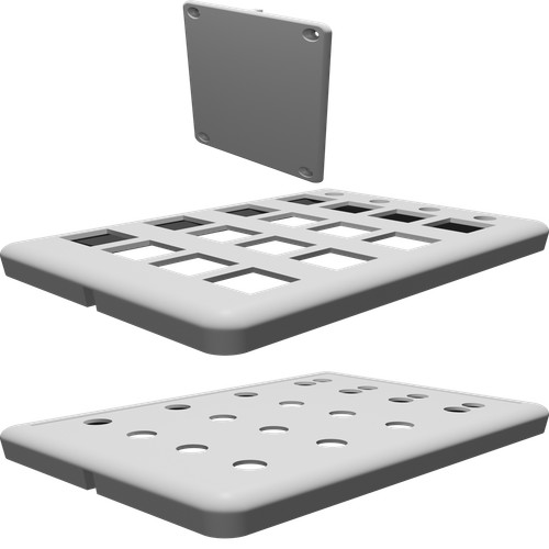 Case pannello controllo - pannello, per