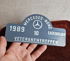 INSEGNA VINTAGE METALLO AUTO