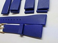 lotto 10 cinturini orologi blu