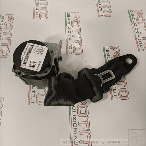 Cintura sicurezza post - di, sx