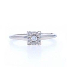 Oro Bianco Diamante Vintage