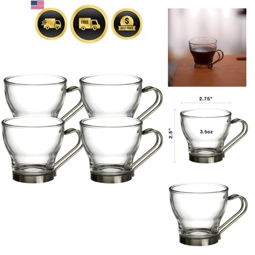 Set tazzine espresso manico - 4,
