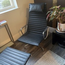 Charles Eames Aluminium Lounge