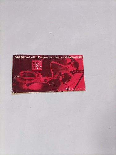 Catalogo rio modellini - rio,
