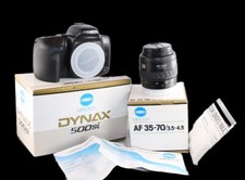 ?  MINOLTA DYNAX 500 SI + MINOLTA ZOOM 35-70 + Batteria nuova