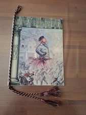 CALENDARIO STORICO DEI CARABINIERI REALI anno 1939 ORIGINALE COMPLETO DI CORDINO