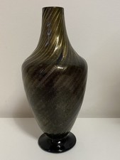 Raro Vaso In Vetro Di Murano