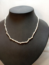 Collana Donna Perle Di Fiume Chiusura Dorata Lunghezza.Cm.45