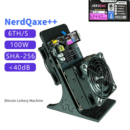 Nerdqaxe rev 6 0th s - nerdqaxe++, 6.0th/s