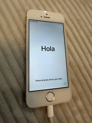 Iphone 16gb silver - 5s,