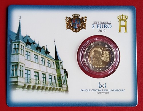 Lussemburgo euro 2010 fdc - lussemburgo,