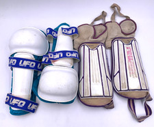 Ginocchiere UFO + protezioni caviglia e stinco REUSCH vintage motocross '90