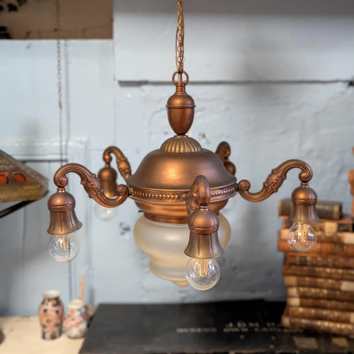 Lampadario vintage 1930 - lampadario,