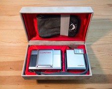 Contax T - Compact camera designed by Porsche 1984 -   EXC!!